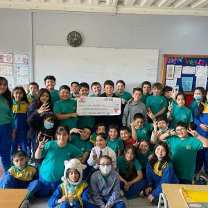 Colegio El Valle de Hualqui con amor y solidaridad aportó en Teletón 2022