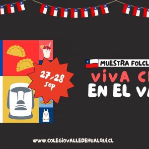 Recordatorio: Muestra Foclórica «Viva Chile en el Valle»