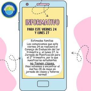 Suspensión de Clases por Consejo de Evaluación 1er Trimestre