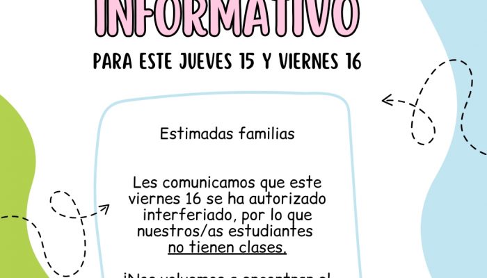 Informativo Interferiado Agosto 2024