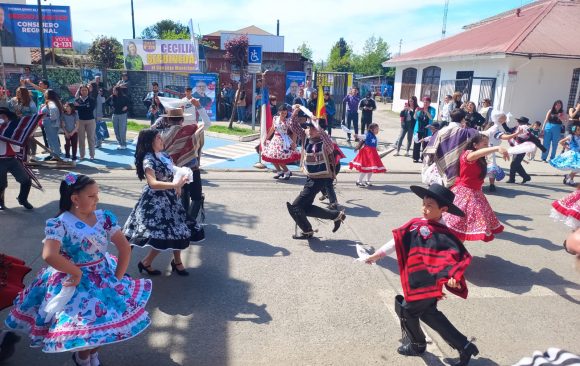 Conmemoración del Aniversario de la comuna de Hualqui