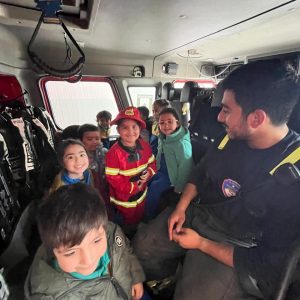 Salida pedagógica «Cuerpo de Bomberos de Hualqui»