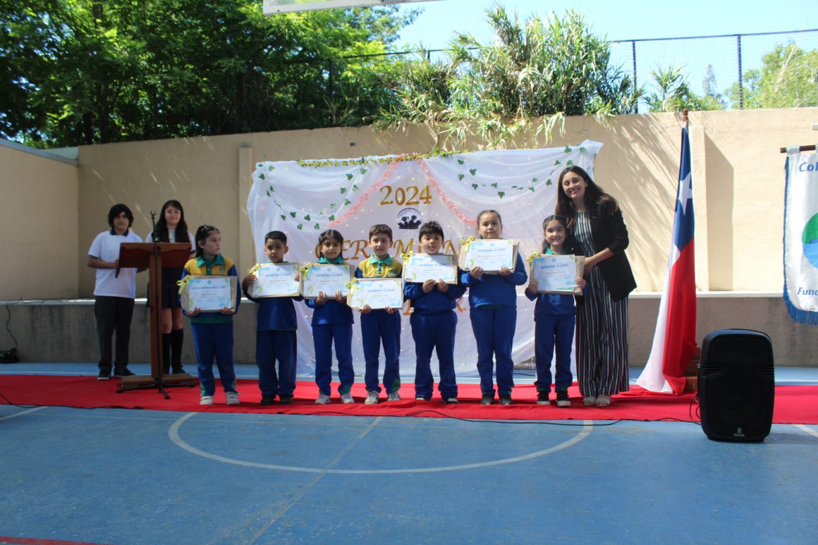 Ceremonia de la Lectura 1° básico «Aprendí a Leer» 2024