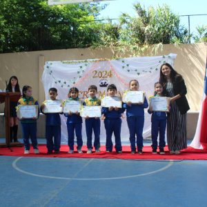 Ceremonia de la Lectura 1° básico «Aprendí a Leer» 2024