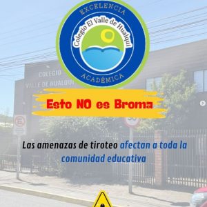 Comunicado ante amenazas escolares