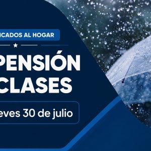 suspension-30julio Suspensión de clases: jueves 30 de julio