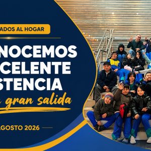 Reconocemos la excelente asistencia con una gran salida